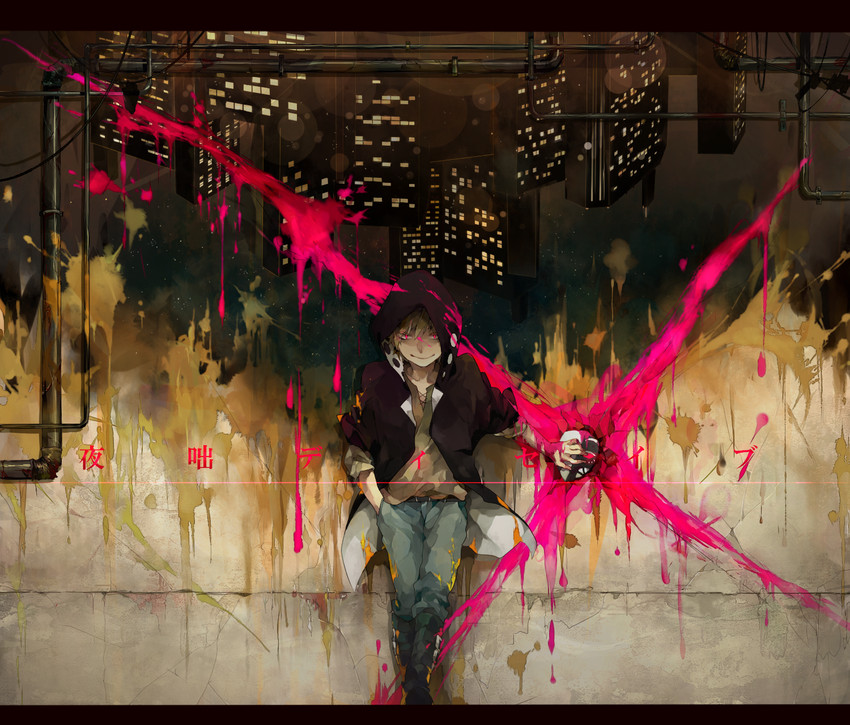 kano shuuya (kagerou project and 1 more) drawn by uhyo_(popunio)