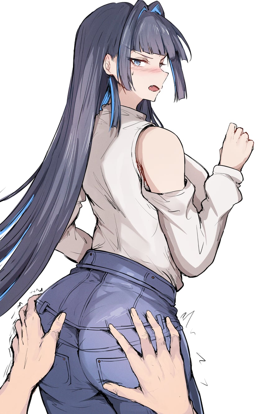 ouro kronii (hololive and 1 more) drawn by sakiya_(sak1_01)
