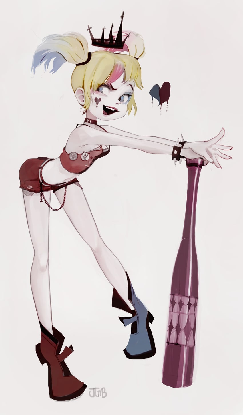 harley quinn (dc comics and 1 more) drawn by jagabee