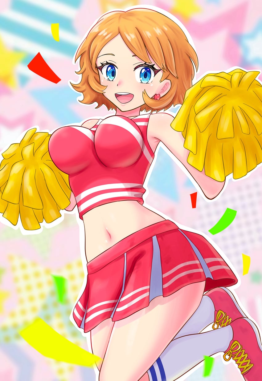 serena (pokemon and 1 more) drawn by maho_(corotonton5150)