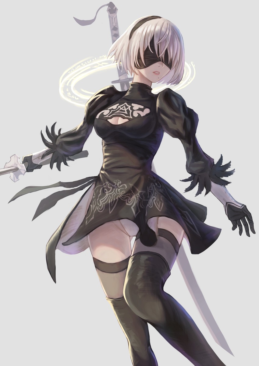 2b (nier and 1 more) drawn by yorishiem