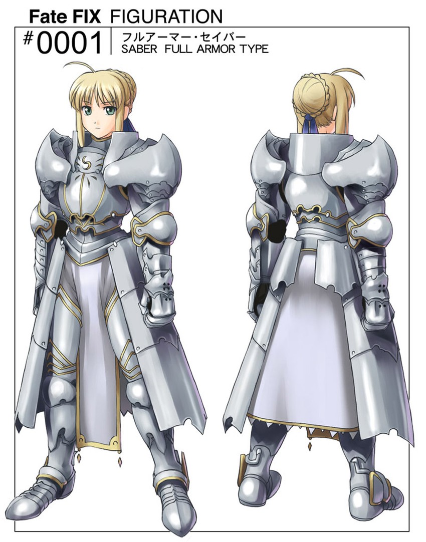 artoria pendragon and saber (fate and 1 more) drawn by tanaka_shoutarou