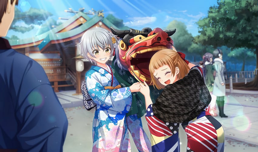 asahina iroha and amakusa kotone (cinderella series and 1 more)