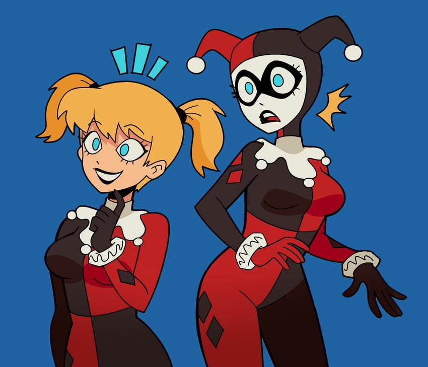 harley quinn (dc comics and 3 more) drawn by marreeps