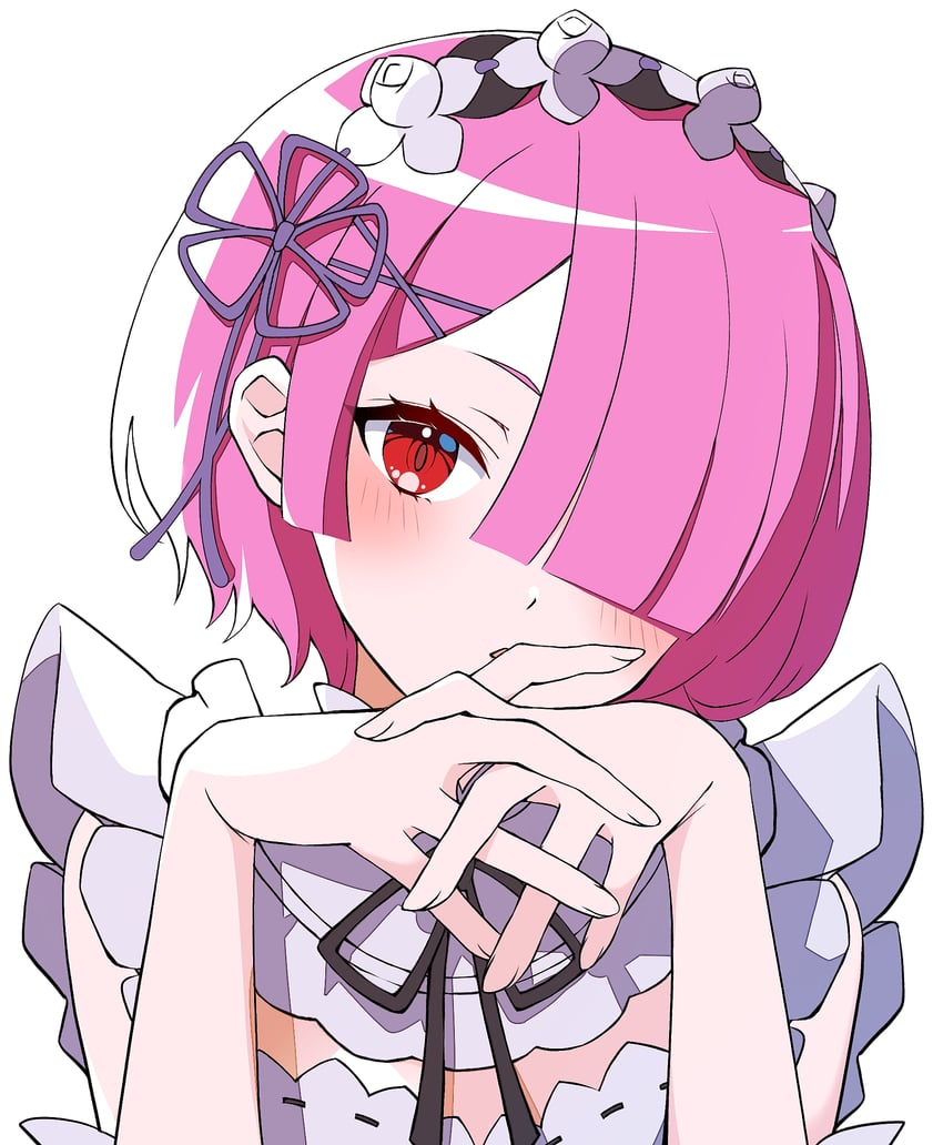 ram (re:zero kara hajimeru isekai seikatsu) drawn by premium_(prmsub)