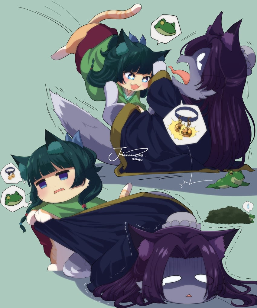 maomao and jinshi (kusuriya no hitorigoto) drawn by j_humbo