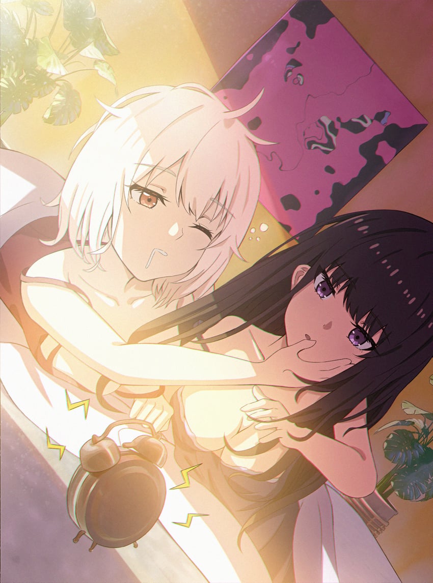 nishikigi chisato and inoue takina (lycoris recoil) drawn by edgar_syu