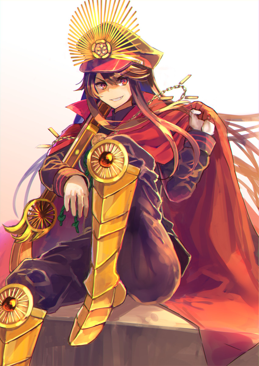 oda nobunaga (fate and 1 more) drawn by hopepe
