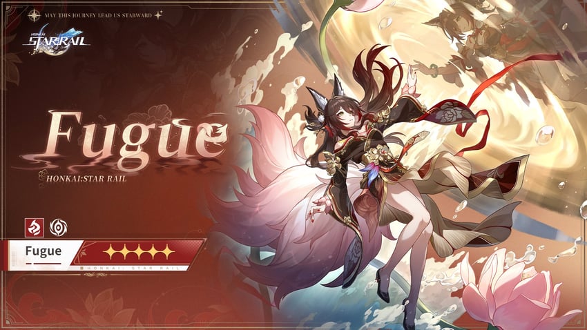 fugue and tingyun (honkai and 1 more)