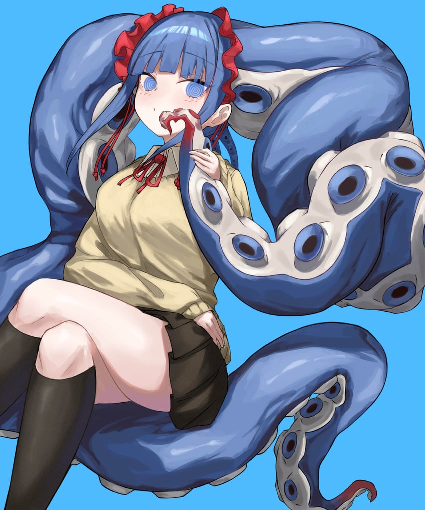 mizudako-chan (mizudako-chan kara wa nigerarenai!) drawn by lechiennoir