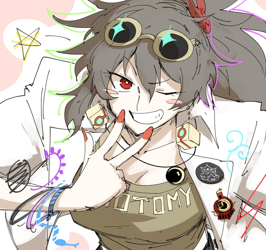carmen (project moon and 3 more) drawn by kankan33333