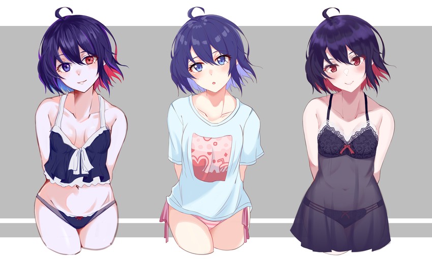 seele vollerei and seele (honkai and 1 more) drawn by jiaoxiang_tc