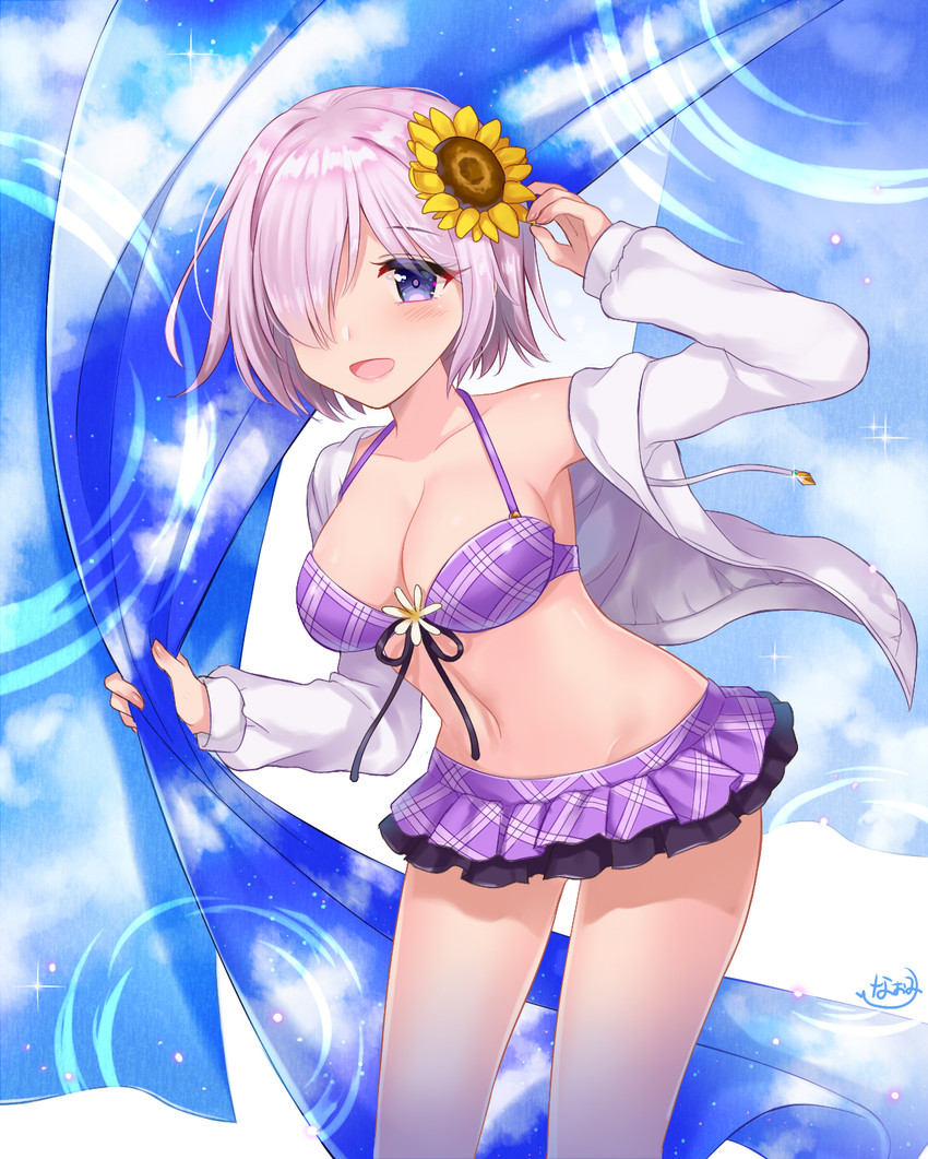 mash kyrielight (fate and 1 more) drawn by naomi_(fantasia)
