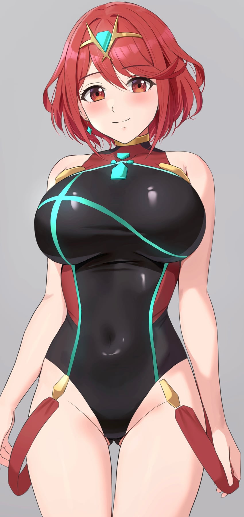 pyra (xenoblade chronicles and 1 more) drawn by amayo_thranana