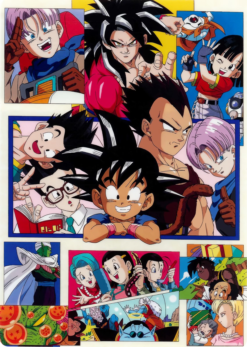 son goku, vegeta, android 18, bulma, son gohan, and 15 more (dragon ball and 1 more)