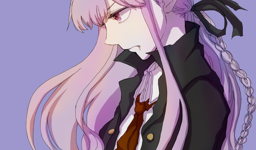 kirigiri kyoko (danganronpa and 1 more) drawn by henge_(hemonyan)