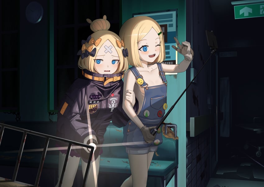 abigail williams and paul bunyan (fate and 1 more) drawn by shiro_ami
