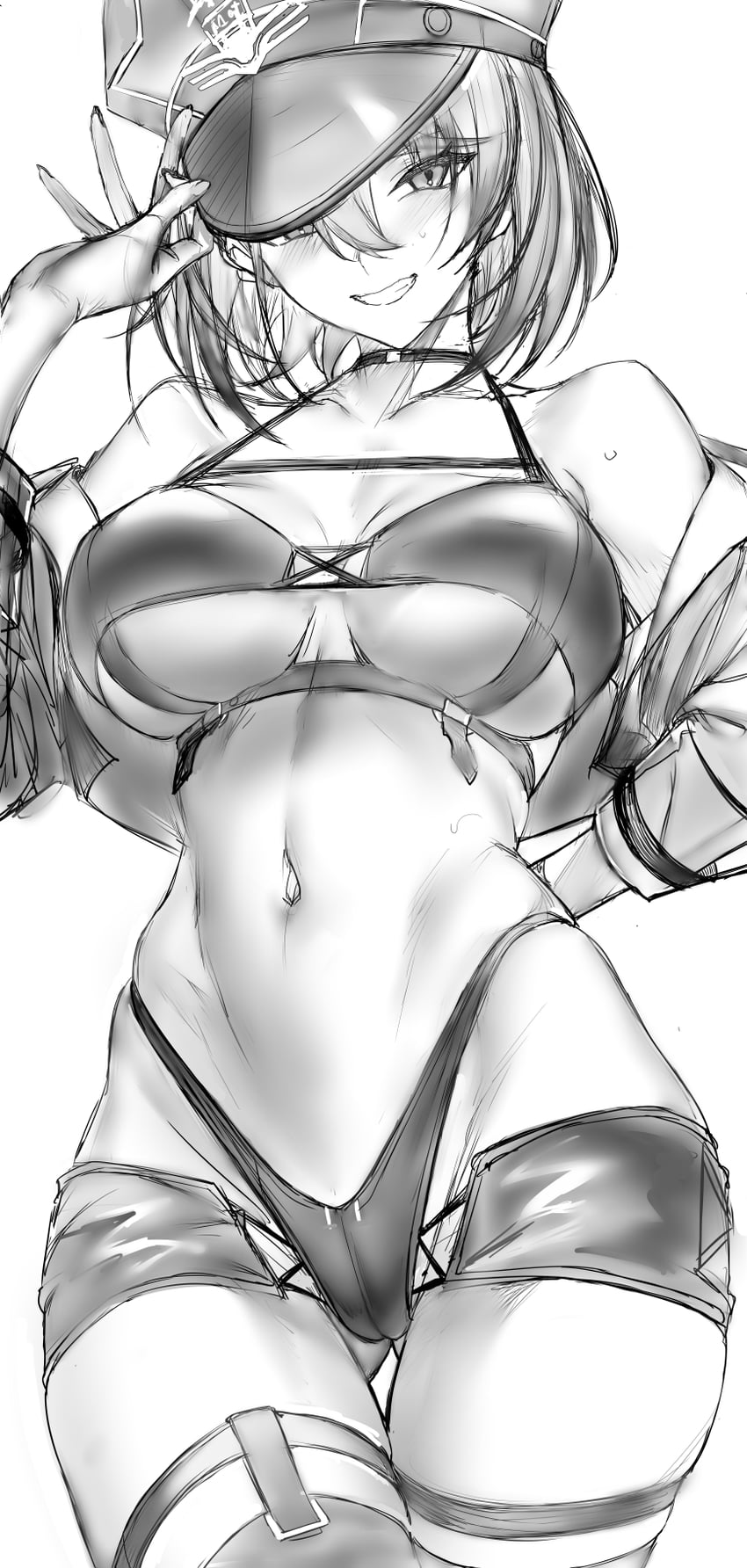 baltimore (azur lane) drawn by ulrich_(tagaragakuin)