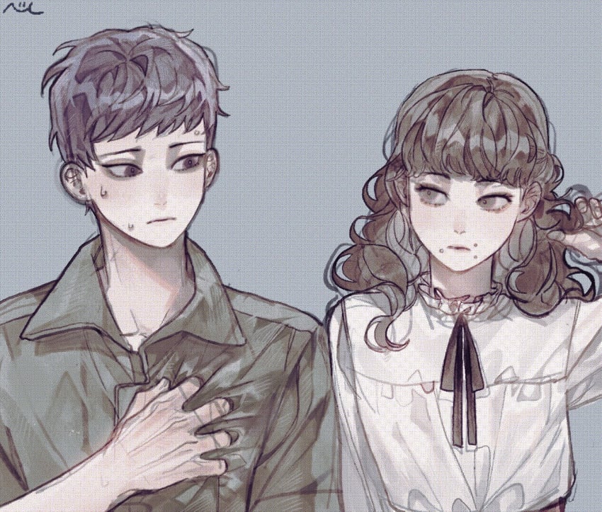 marina and levi (fear & hunger and 1 more) drawn by nul