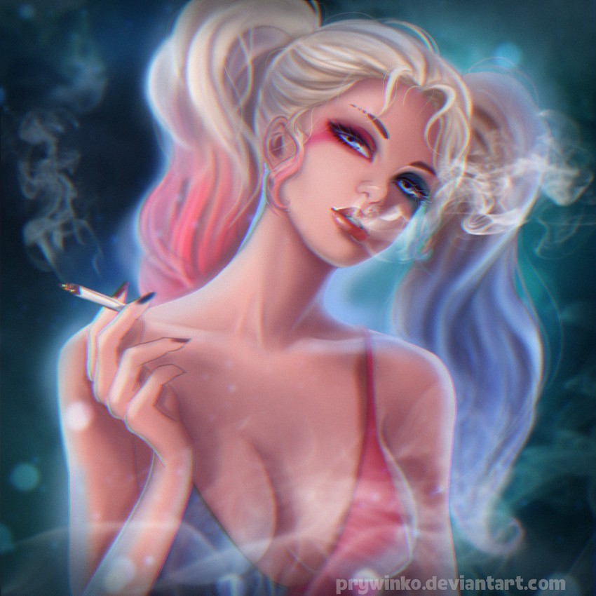 harley quinn (dc comics and 1 more) drawn by prywinko