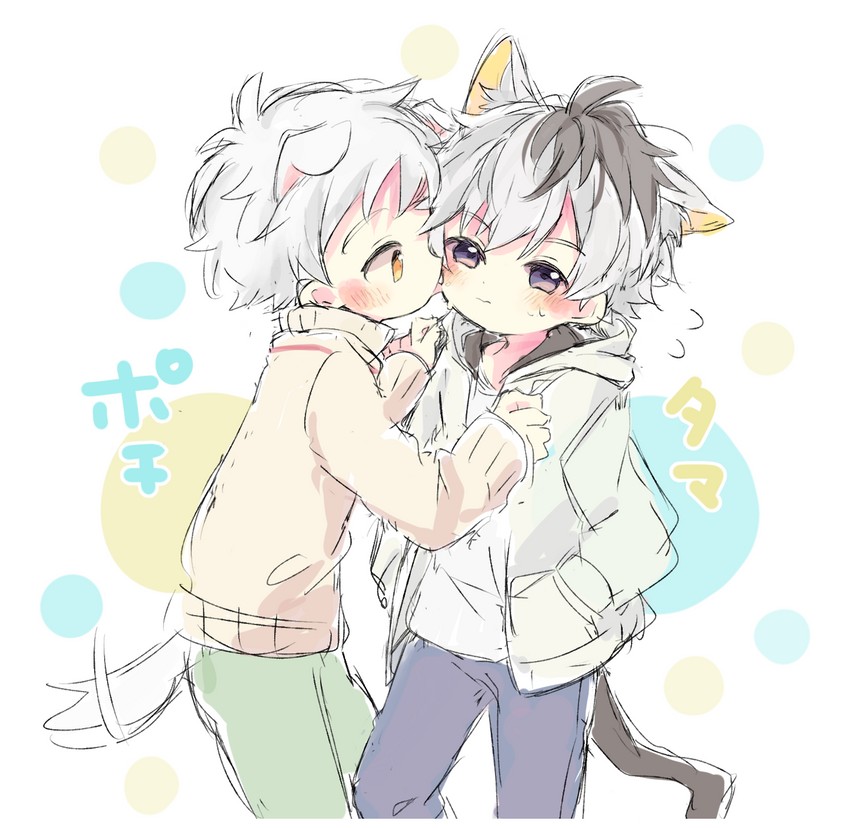 okamoto tama and yamada pochi (uchitama?!) drawn by naguru_(cyoroama)