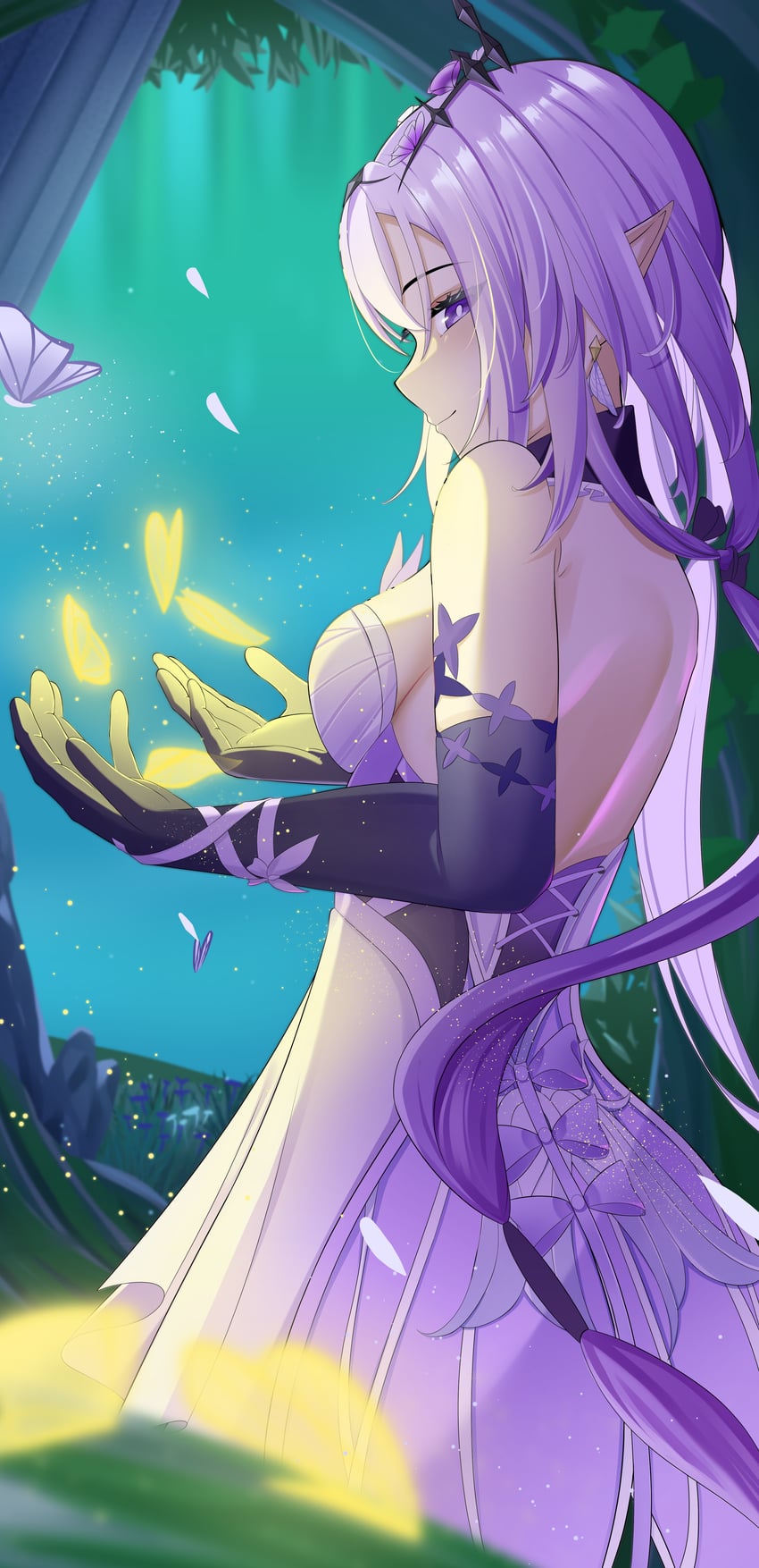 castorice (honkai and 1 more) drawn by littleparker