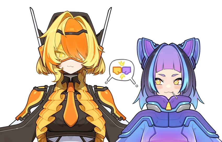 kamen rider gavv and kamen rider vram (kamen rider and 1 more) drawn by goz-zz