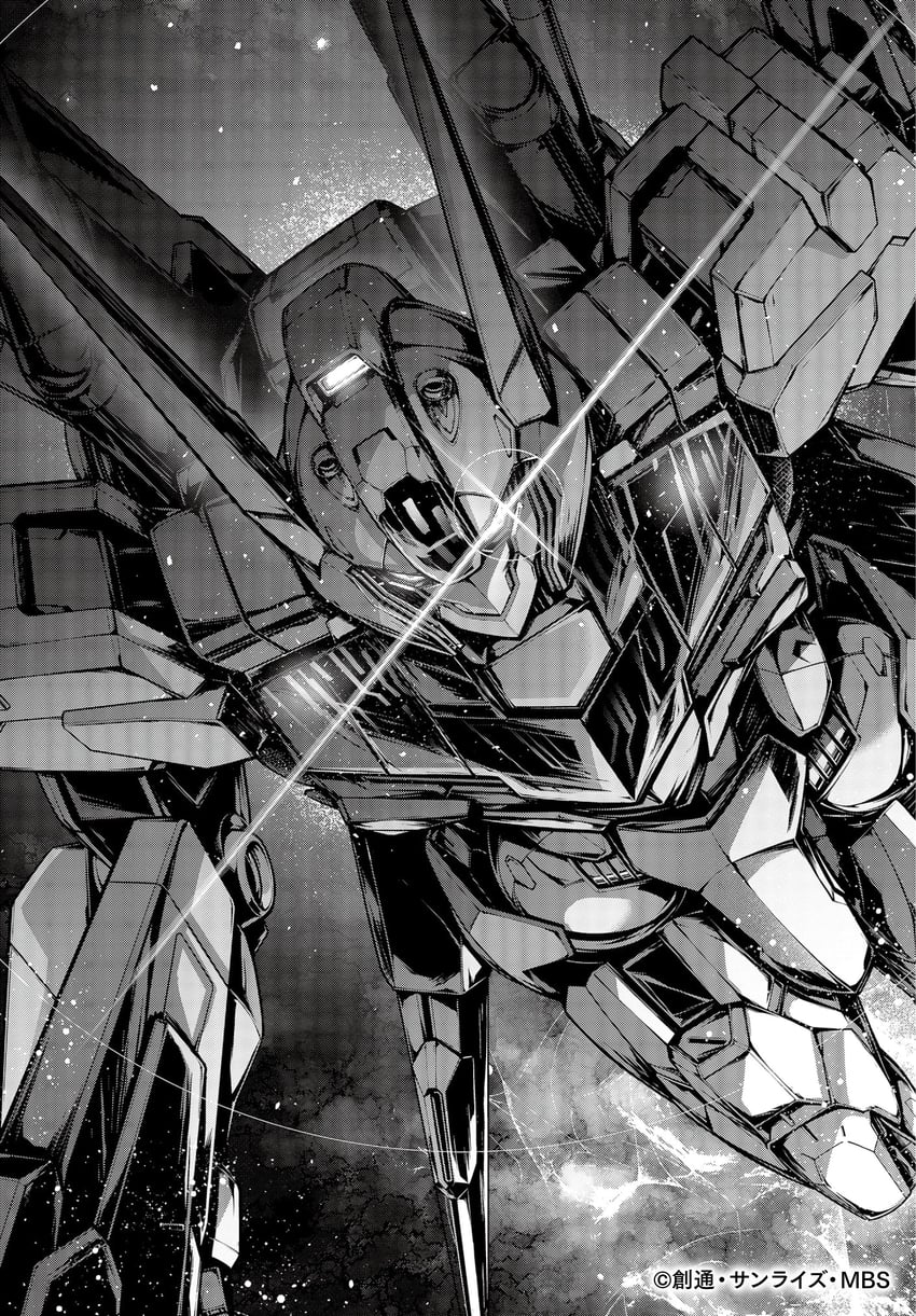 gundam lfrith (gundam and 2 more) drawn by toujou_chika