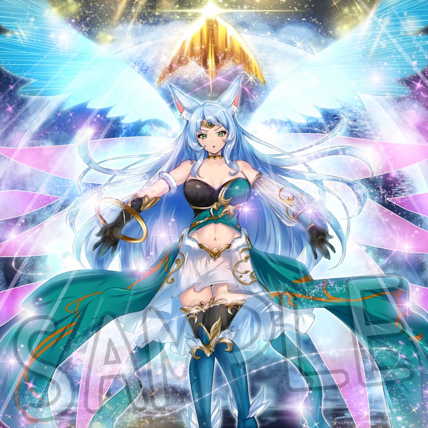 apollousa bow of the goddess (yu-gi-oh!) drawn by kalian