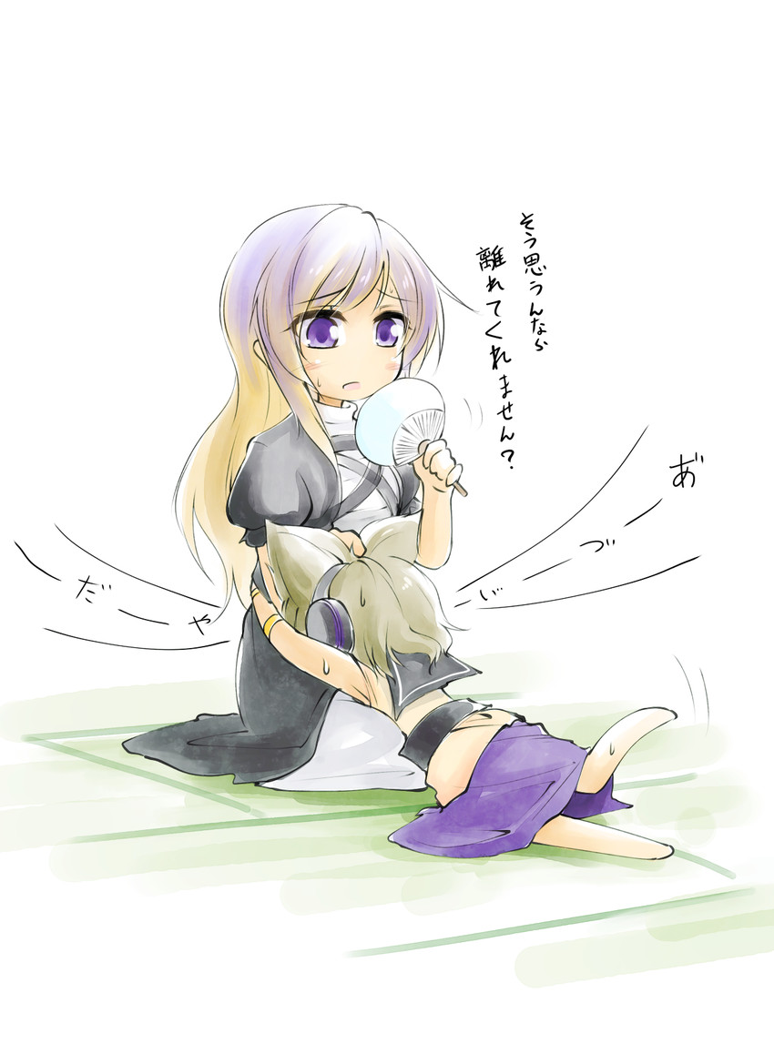 hijiri byakuren and toyosatomimi no miko (touhou) drawn by kakao_(noise-111)