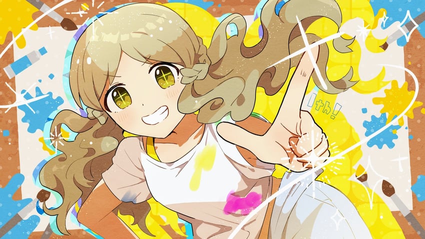 handa roco (idolmaster and 2 more) drawn by yotsubaringo