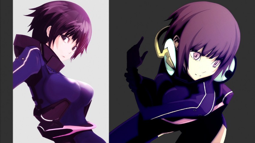 sakurako sanjo (senkou no ronde) drawn by sogabe_shuuji and takayama_mizuki