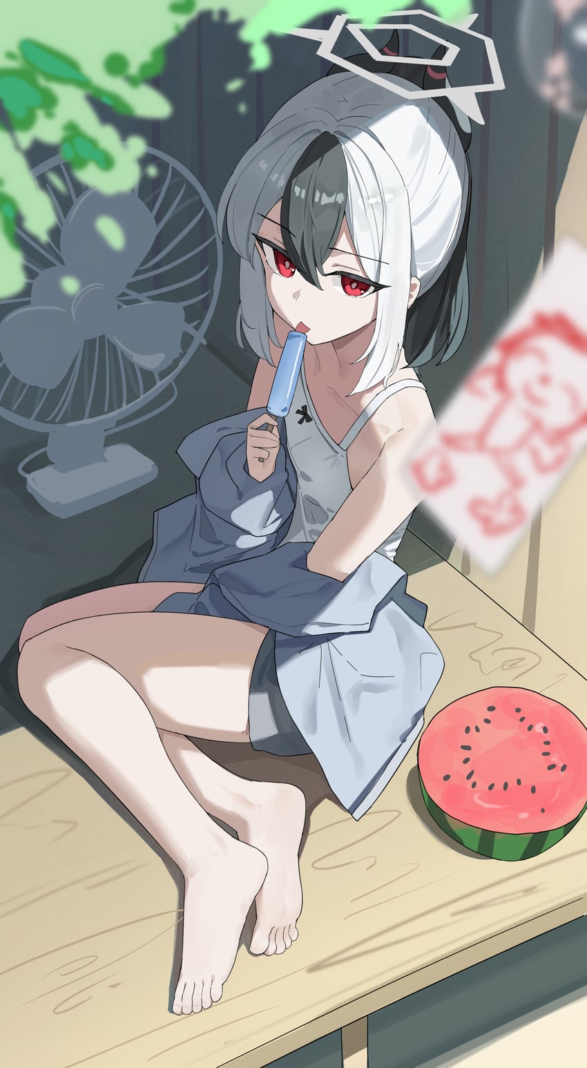 sensei, doodle sensei, and kayoko (blue archive) drawn by dddm