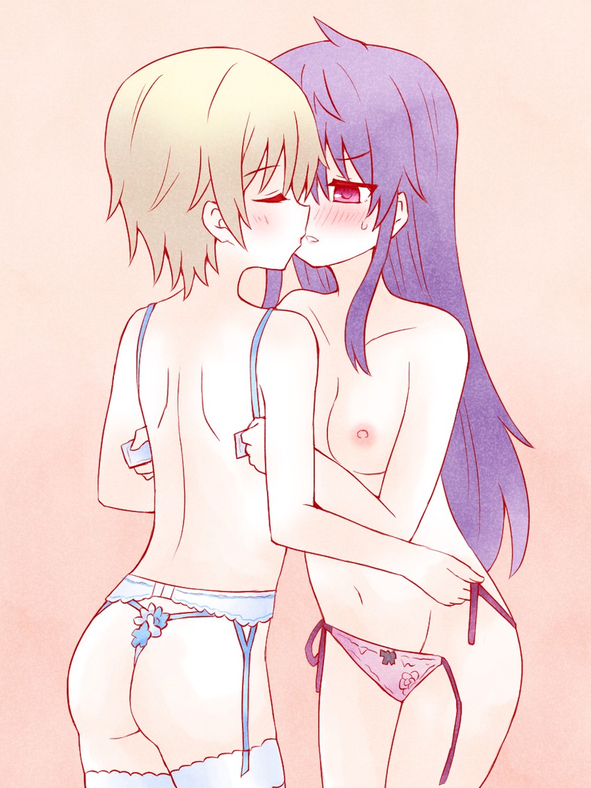 ebisuzawa kurumi and takeya yuki (gakkou gurashi!) drawn by ma_tsukasa