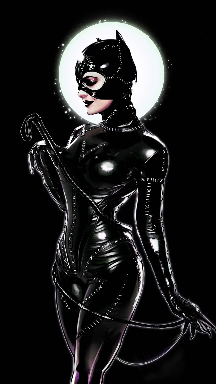 catwoman and selina kyle (dc comics and 2 more) drawn by jacobady