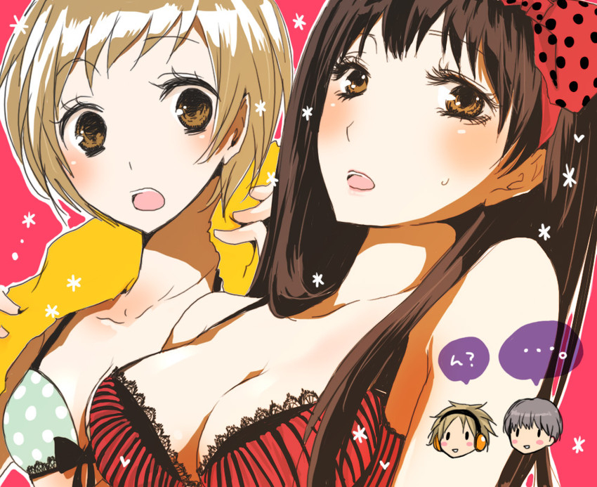 narukami yu, satonaka chie, amagi yukiko, and hanamura yousuke (persona and 1 more) drawn by natsuko_furuya