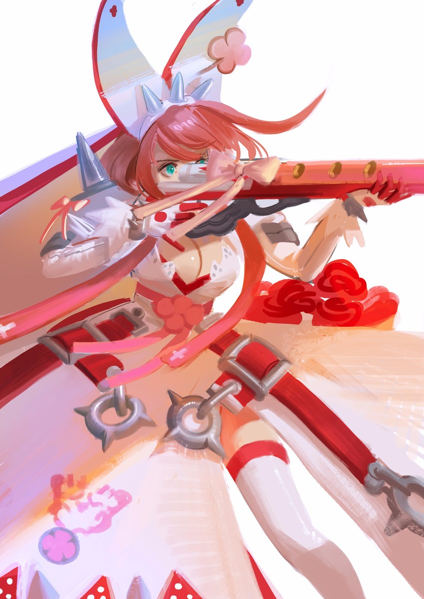elphelt valentine (guilty gear and 1 more) drawn by dokshuri