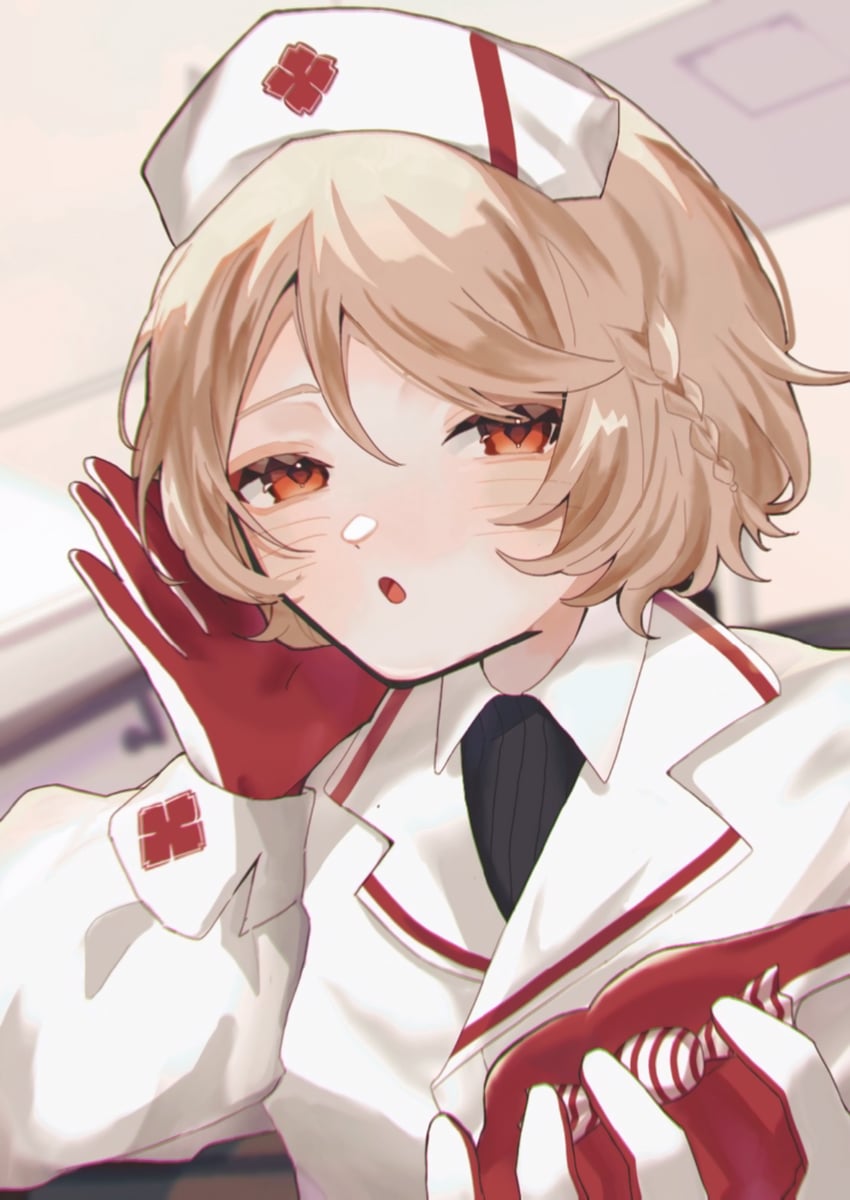 nurse robot type t (utau) drawn by hakuhan