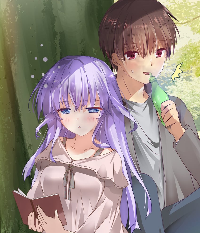 takahara hairi and sorakado ai (summer pockets) drawn by asahina_yori
