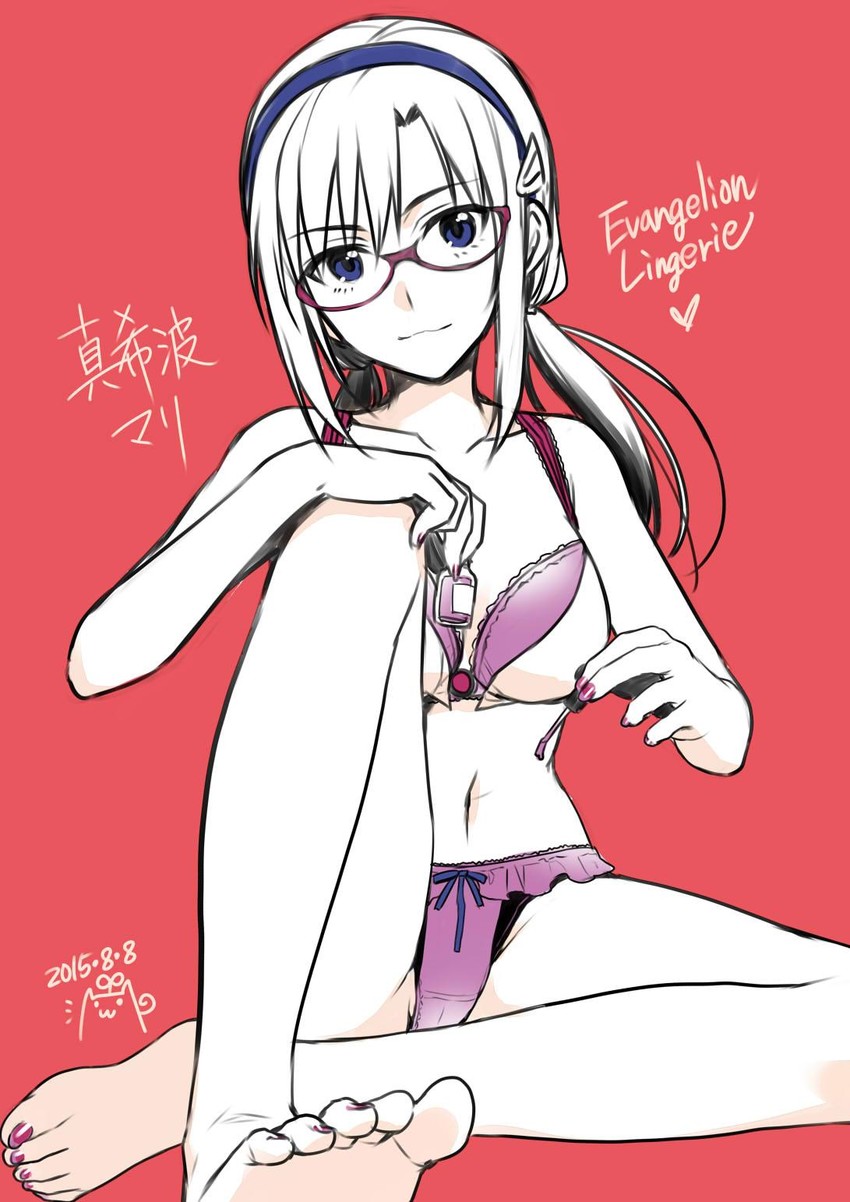makinami mari illustrious (neon genesis evangelion and 2 more) drawn by alpha_(yukai_na_nakamatachi)