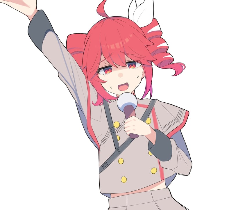kasane teto (utau and 2 more) drawn by kyutai_x