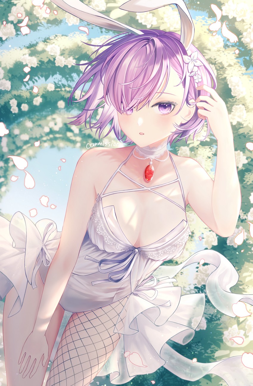 mash kyrielight (fate and 1 more) drawn by tobi_(pixiv41237754)