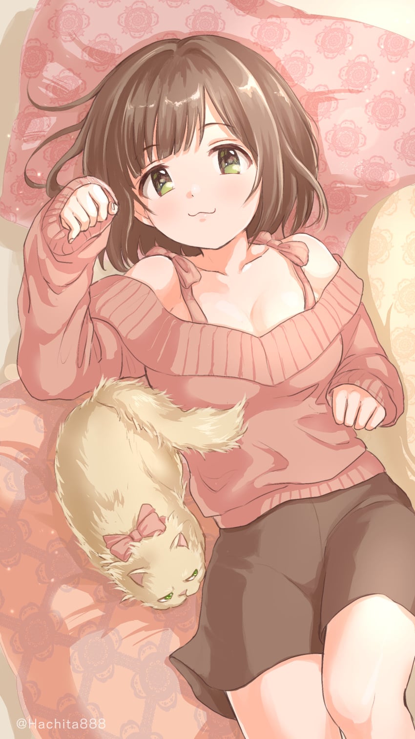 maekawa miku (idolmaster and 2 more) drawn by mitsuyahachiko