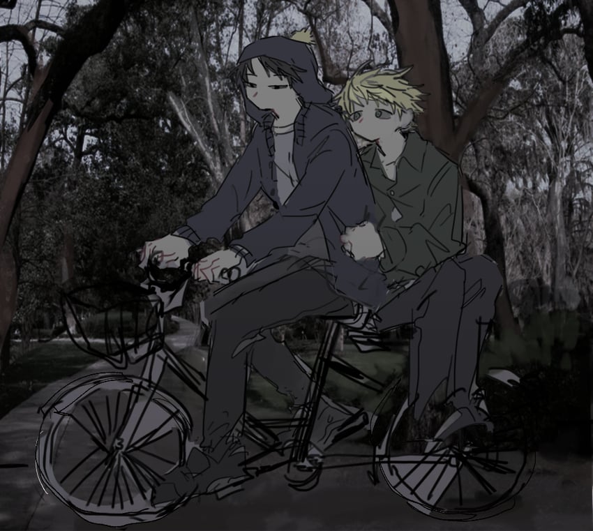 craig tucker and tweek tweak (south park) drawn by dlfhdks2303
