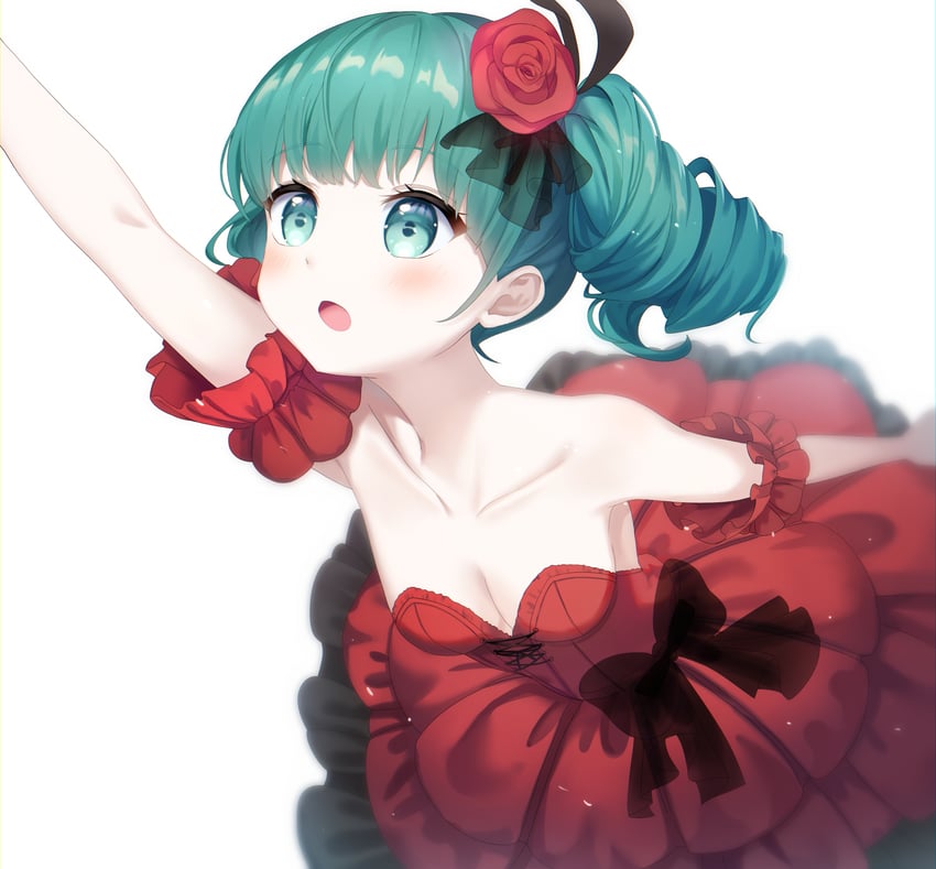 hatsune miku (vocaloid and 1 more) drawn by ille_(xcpa7325)