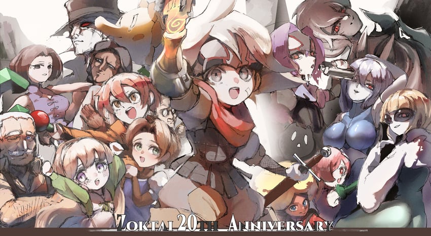 django, otenko, sabata, zazie, lita, and 5 more (bokura no taiyou) drawn by teruteruboktai