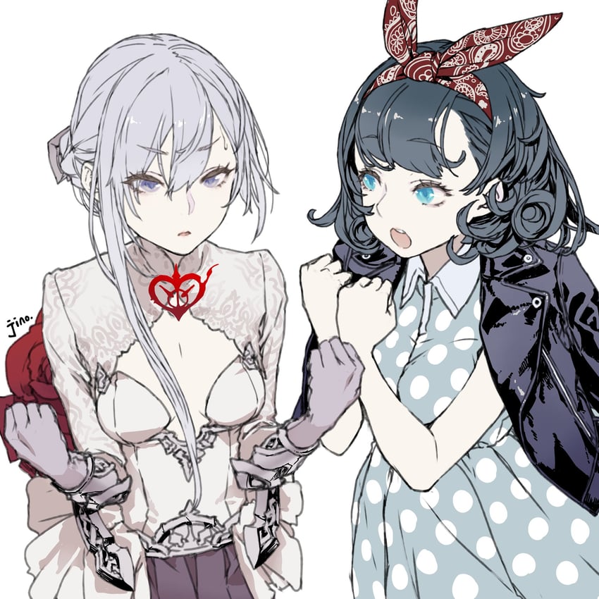 snow white (sinoalice and 1 more) drawn by ji_no