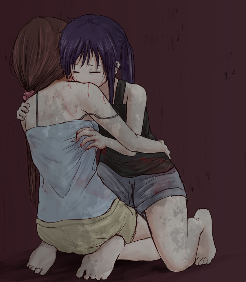 ebisuzawa kurumi and wakasa yuuri (gakkou gurashi!) drawn by 5tb