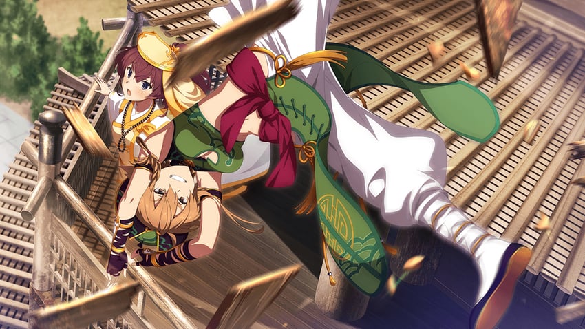 tang sanzang, sha wujing, shidou maki, and konohana suzuka (toji no miko and 2 more)