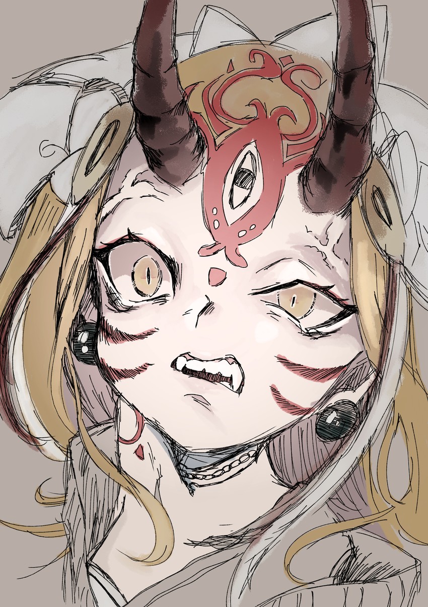 ibaraki douji (fate and 1 more) drawn by kao3